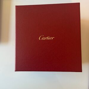 Cartier Love bracelet box with outer box.